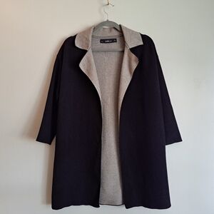 ZARA knit pocket cardigan